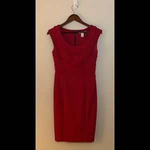 White House Black Market Red Dress